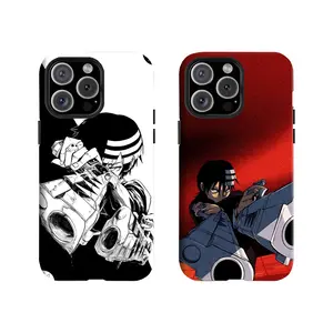 Y-S0u1 Eater Death the Kid anime phone case,Having good protective properties,for iPhone 16 15 14 13 12 11 17Pro Max,for Samsung S25 S24 S23 S22 Ultra,Protective Cover,give her/him a gift for Christmas and Th