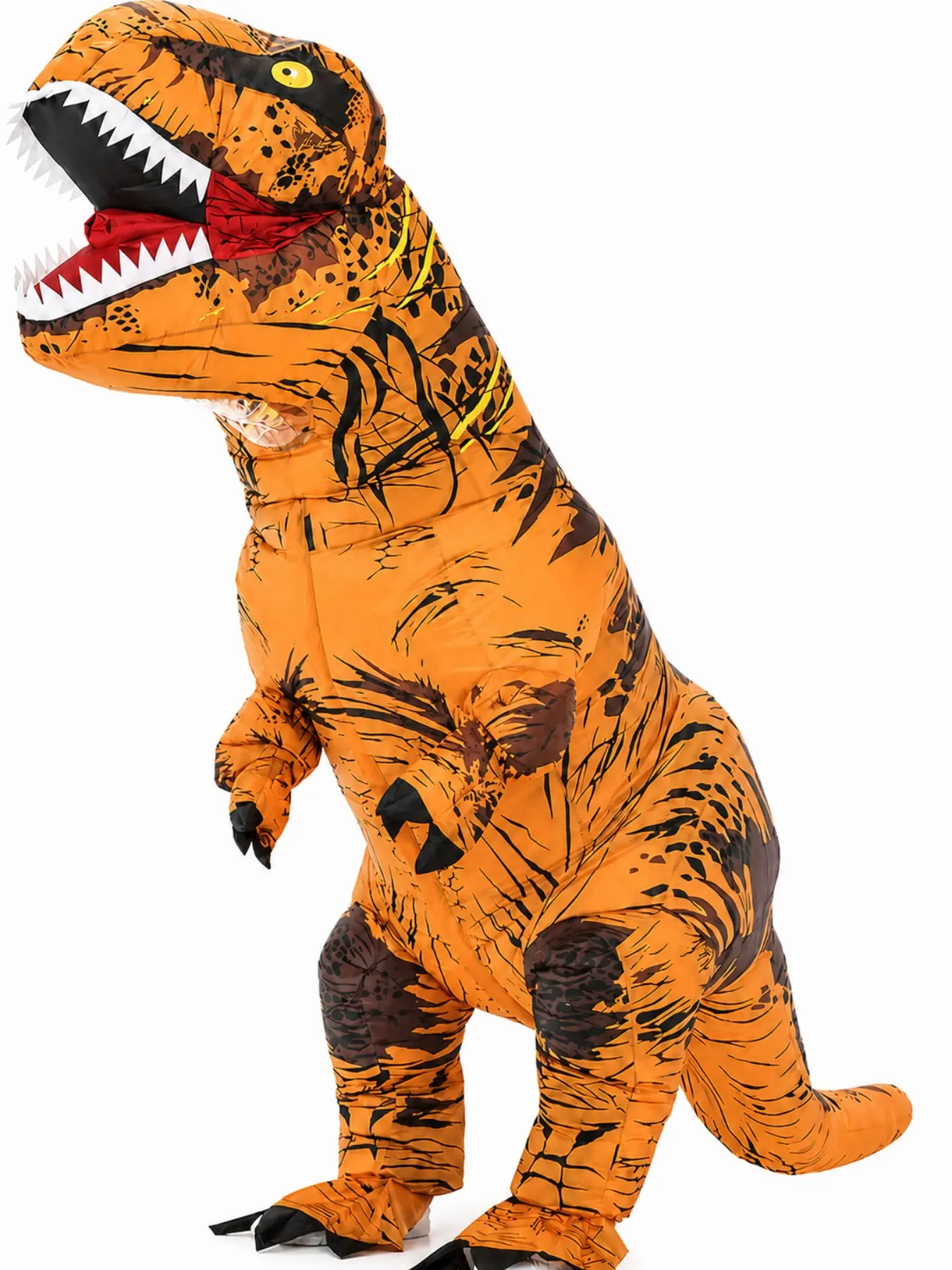 T-Rex Dinosaur Inflatable Baggy Costume, Purim Halloween Party Cosplay, Fancy Suits Mascot, Cartoon Anime Dress for Adult