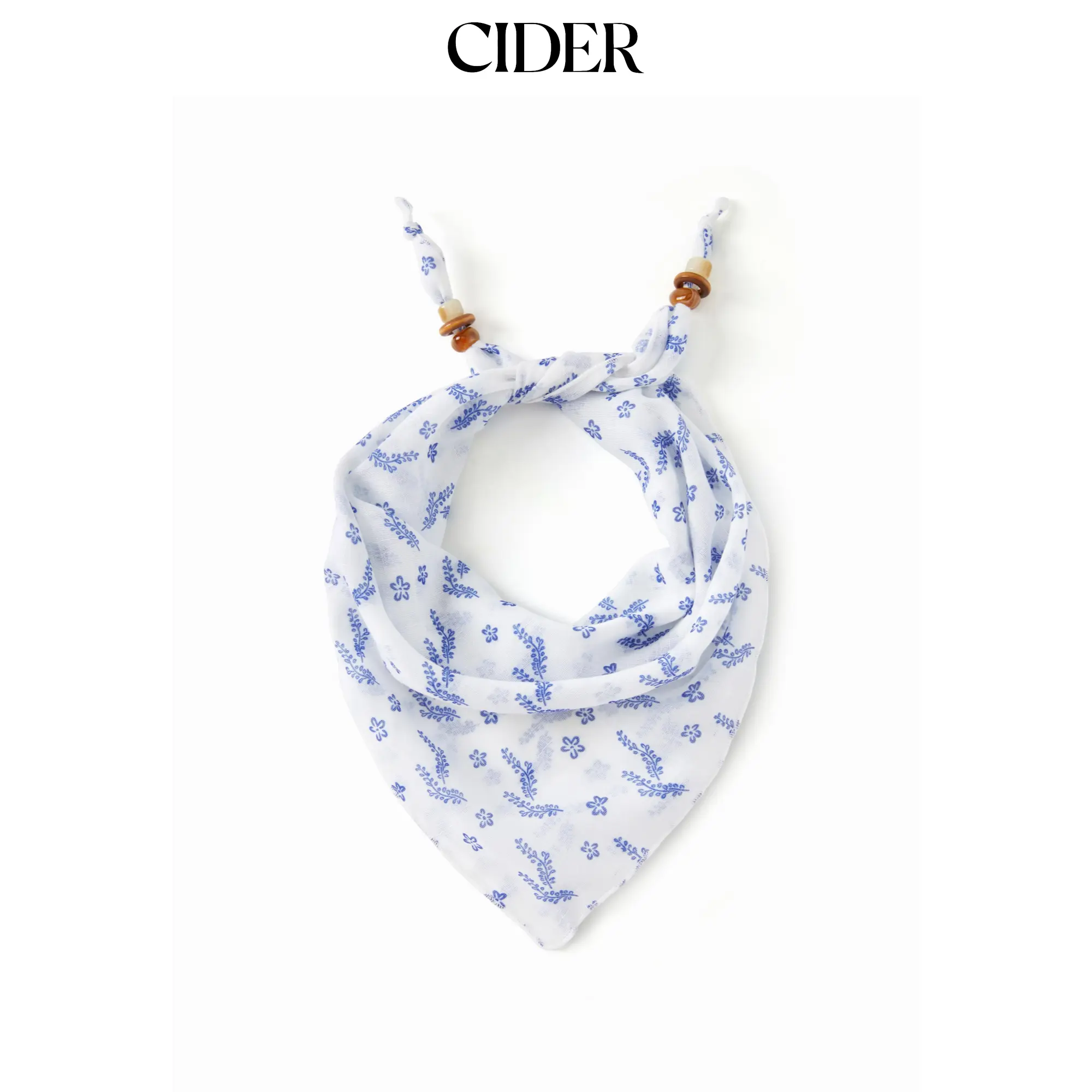 Cider LEAF & FLORAL SCARF