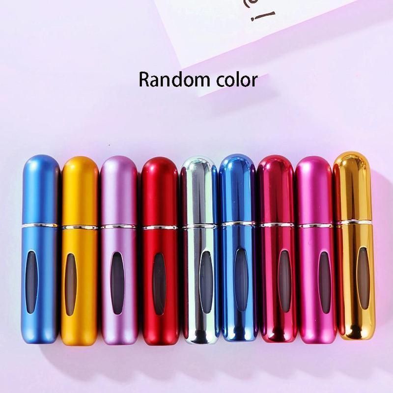 Portable Mini Perfume Atomizer Bottle, Atomizer Perfume Spray, Scent Pump Case, Refillable Travel (5ml, Random Color) Portable Mini Perfume Atomizer Bottle, Atomizer Perfume Spray, Scent Pump Case, Refillable Travel (5ml, Random Color)