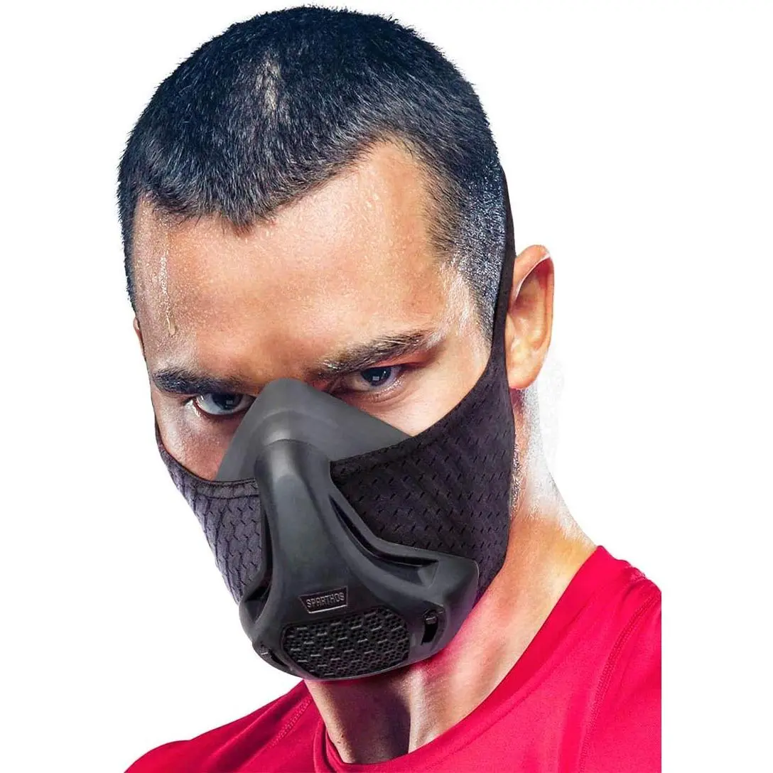 High Altitude Mask - Simulate High Altitudes - for Gym, Cardio, Fitness, Running, Endurance and HIIT  [16  Levels]