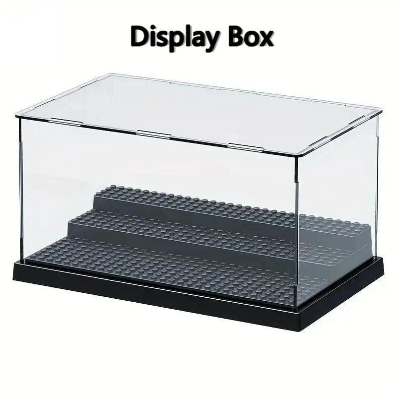 Acrylic Transparent Display Box, 1 Box Building Block Model Assembly ...