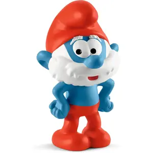 Schleich Retro Toys for Kids, Papa Smurf Toy Figurine
