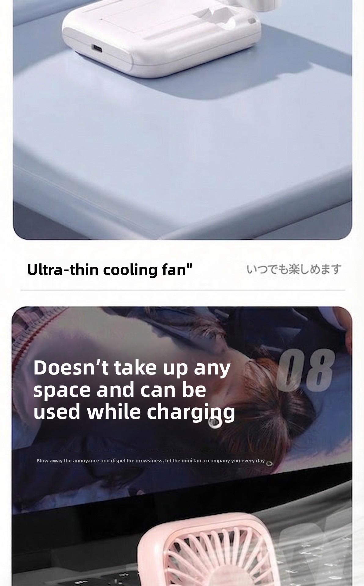 tylish and versatile personal fan with digital display, foldable design, and dual-use for neck hanging or handheld. Built with ice compress cooling technology, USB rechargeable, ultra-portable for outdoor, travel, office and daily use. Low noise, strong w