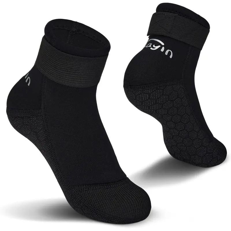 Outdoor sports Neoprene Socks, 3mm Swimming Socks for Kids Toddler, Anti-Slip Wetsuit Socks for Beach Pool Water Sports