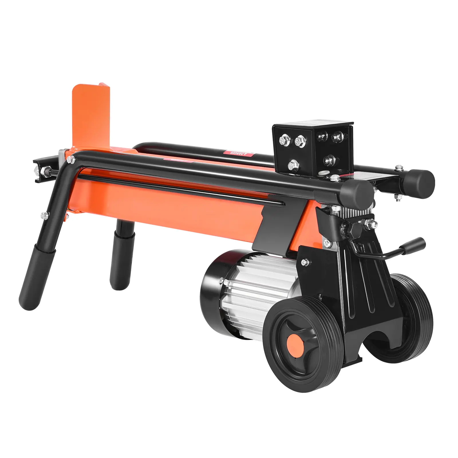 Electric Log Splitter, Tons Electric Wood Splitter, 120V Motor Voltage, 15A Current, Portable & User-Friendly