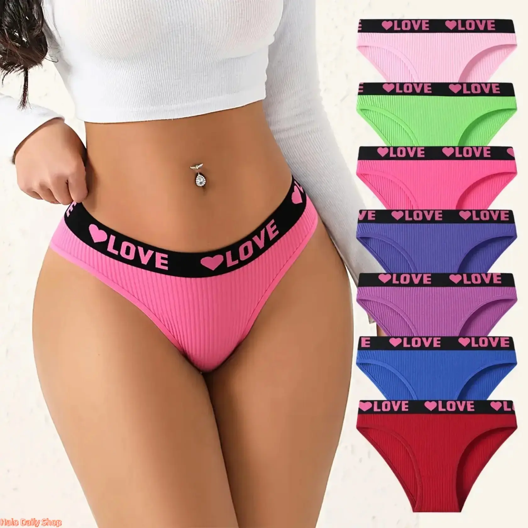 Women's Cotton Seamless Casual Soft Panties - 5/7 Pack Cotton Knickers, Fashion Comfy Printed Underwear, Breathable Gym Panties for Sports & Outdoor Swimwear Bikini Underlayer backtoschool