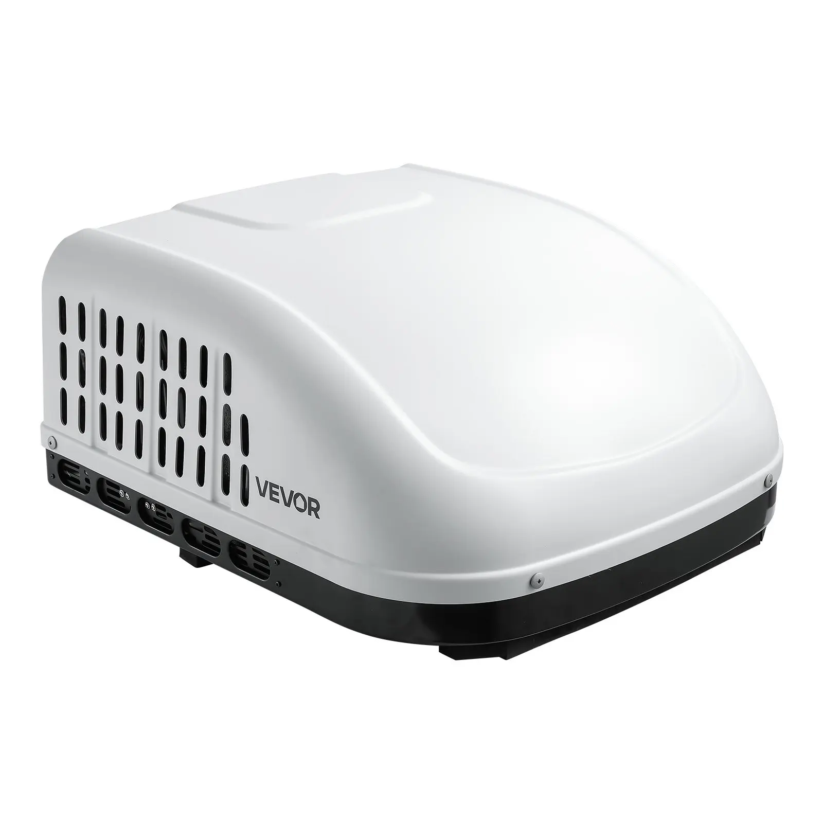 VEVOR RV Air Conditioner, 13500 BTU RV AC Unit, 120V Ducted or Non-Ducted Rooftop Air Conditioner with High-Performance Compressor Motor, Easy Install Quiet Cooling AC with Standard Vent Size, White