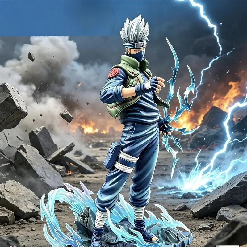 Naruto Kakashi Gk Model Figure, Anime Collectible Statue, Detailed Action Figure, Perfect Gift for Fans, High-Quality Replica