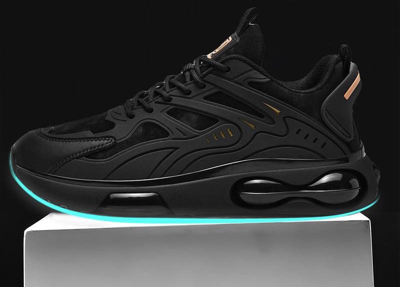 Men's Shoes 2026 Spring and Autumn New Breathable Shoes Men's Trendy Versatile Thick-Soled Casual Sports Shoes Mesh Dad Shoes