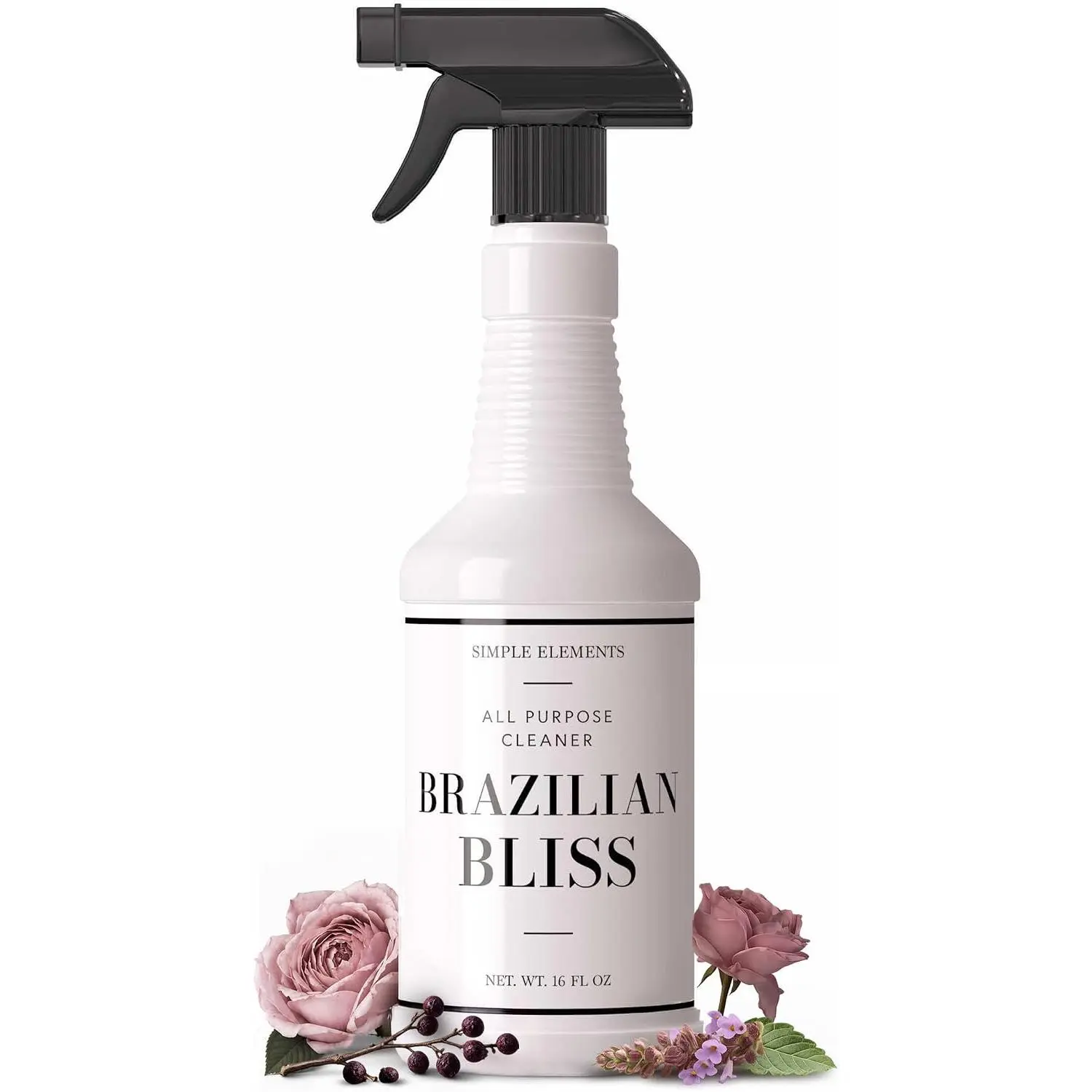 All Purpose Cleaner Spray - Luxury Perfume Inspired Multi Surface Cleaner for,, Countertops, Appliances, Removes and Grime, Long Lasting Fragrance, Brazilian, 16oz