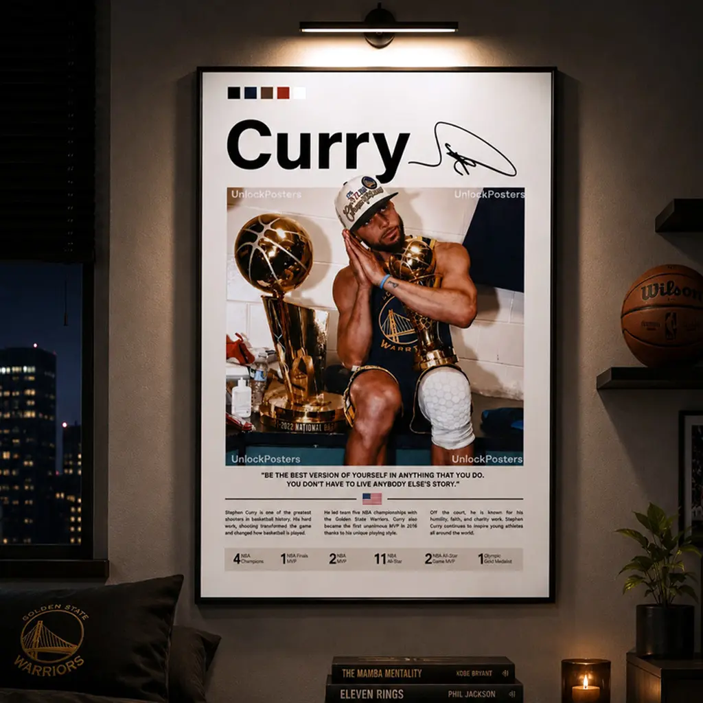 Stephen Curry Poster, Curry Golden State Warriors, Basketball Print, Basketball Shooter Decor, Sports Artwork, Curry Warriors NBA, Basketball Wall Art, Sports Wall Art, Basketball Fan Gift