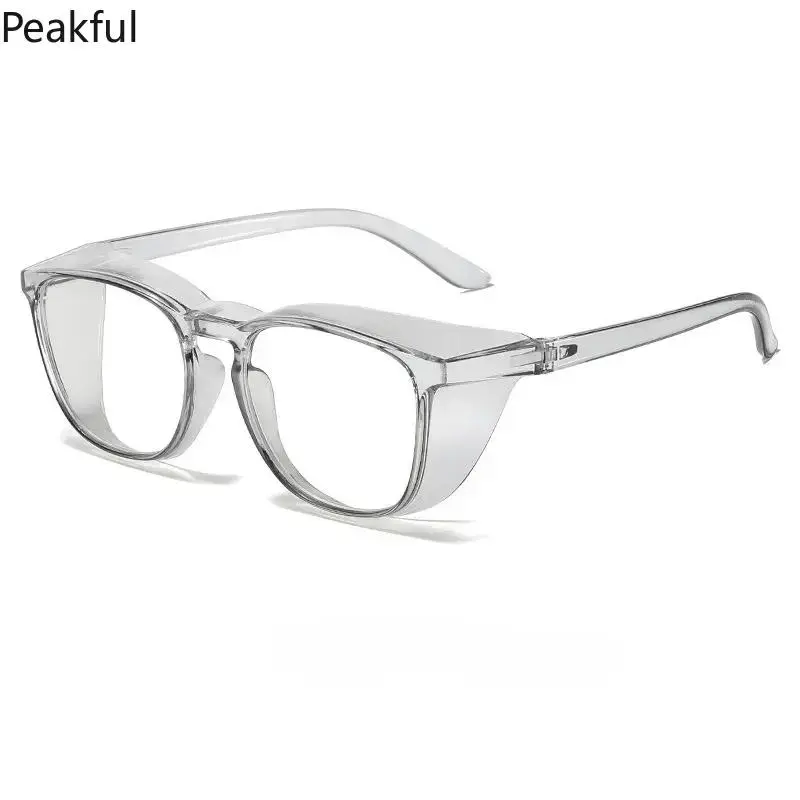 Full Wrap Anti-Blue Light & Anti-Fog Safety Goggles, Wind/Dust/Spatter/Pollen Proof UV Blocking Protective Eyewear for Cycling, Work & Outdoor Activities,summerwins