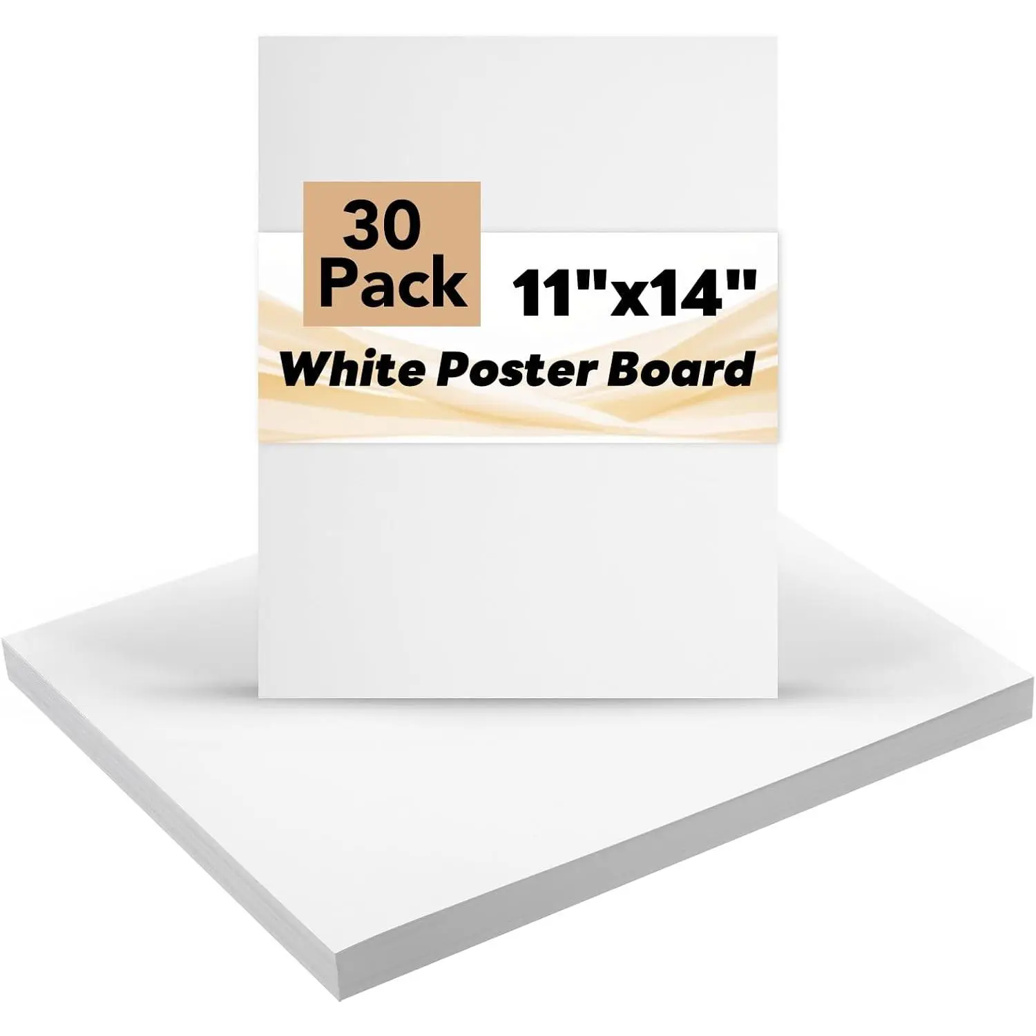 30 Pack 11x14 Inch White Poster Board, 230gsm Heavyweight White Cardstock  Poster Paper for Vision Boards DIY Projects Posters Presentations and Crafts