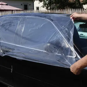 High Tack  Wrap Free Utility  3 Mil 3-Ply Self Adhesive Crash Wrap for , , Towing, Salvage & Auto Repair, Heavy Duty 60 Day UVI Protection - 36" x200ft