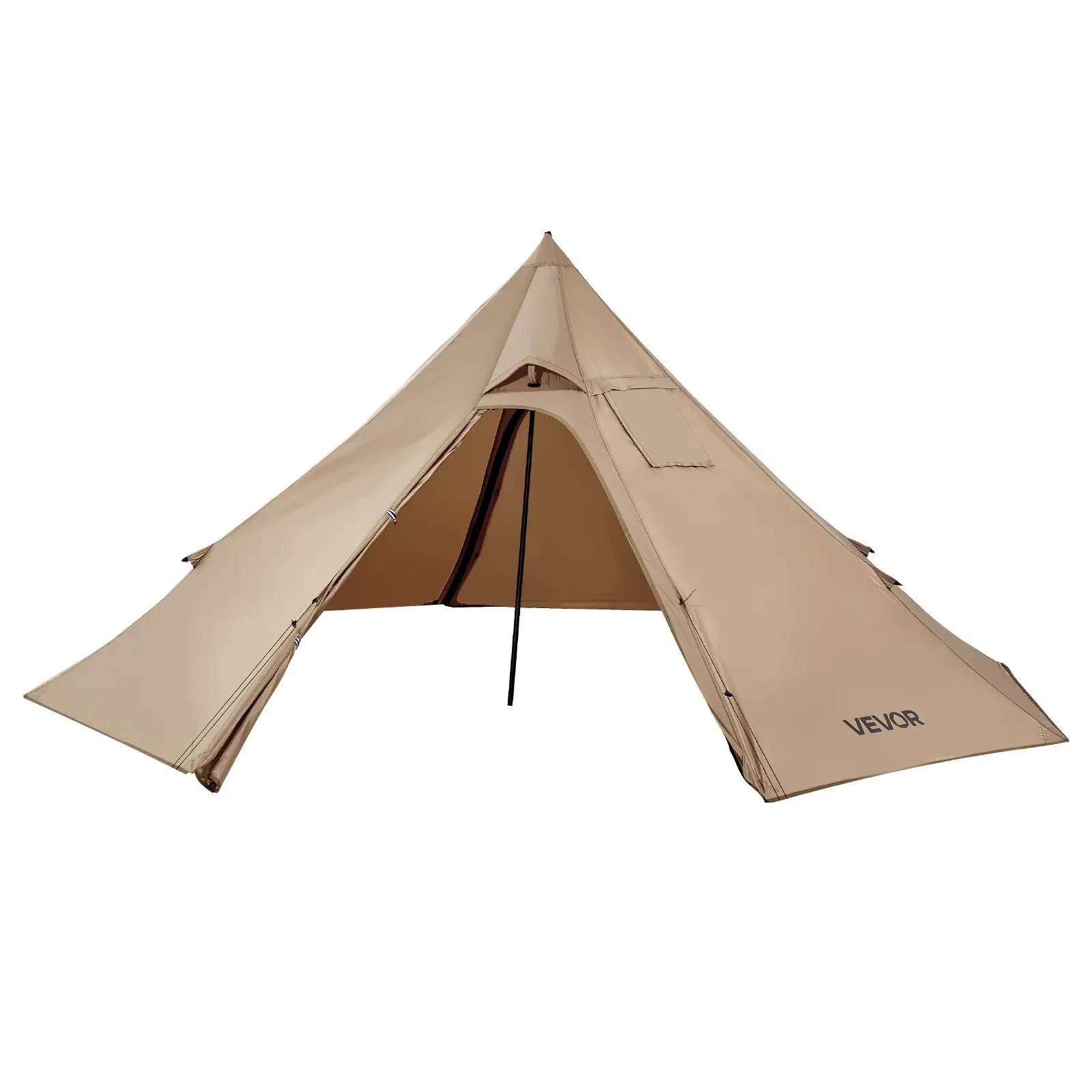 VEVOR Hot Tent for 2 Persons, Portable Winter Tipi Tent with Stove Jack, Waterproof Camping Tents,  Lightweight 4 Season Shelter Tents for Hiking Fishing Backpacking, S Size