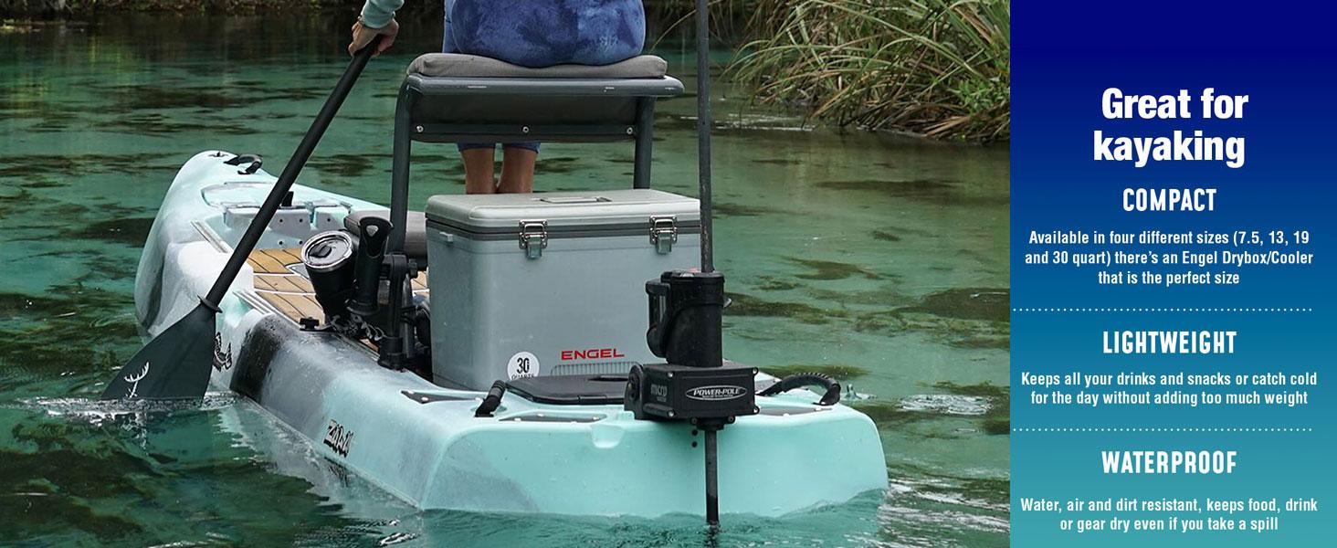 7.5qt Leak-Proof, Air Tight, Drybox Cooler and Small Hard Shell Lunchbox for Men and Women