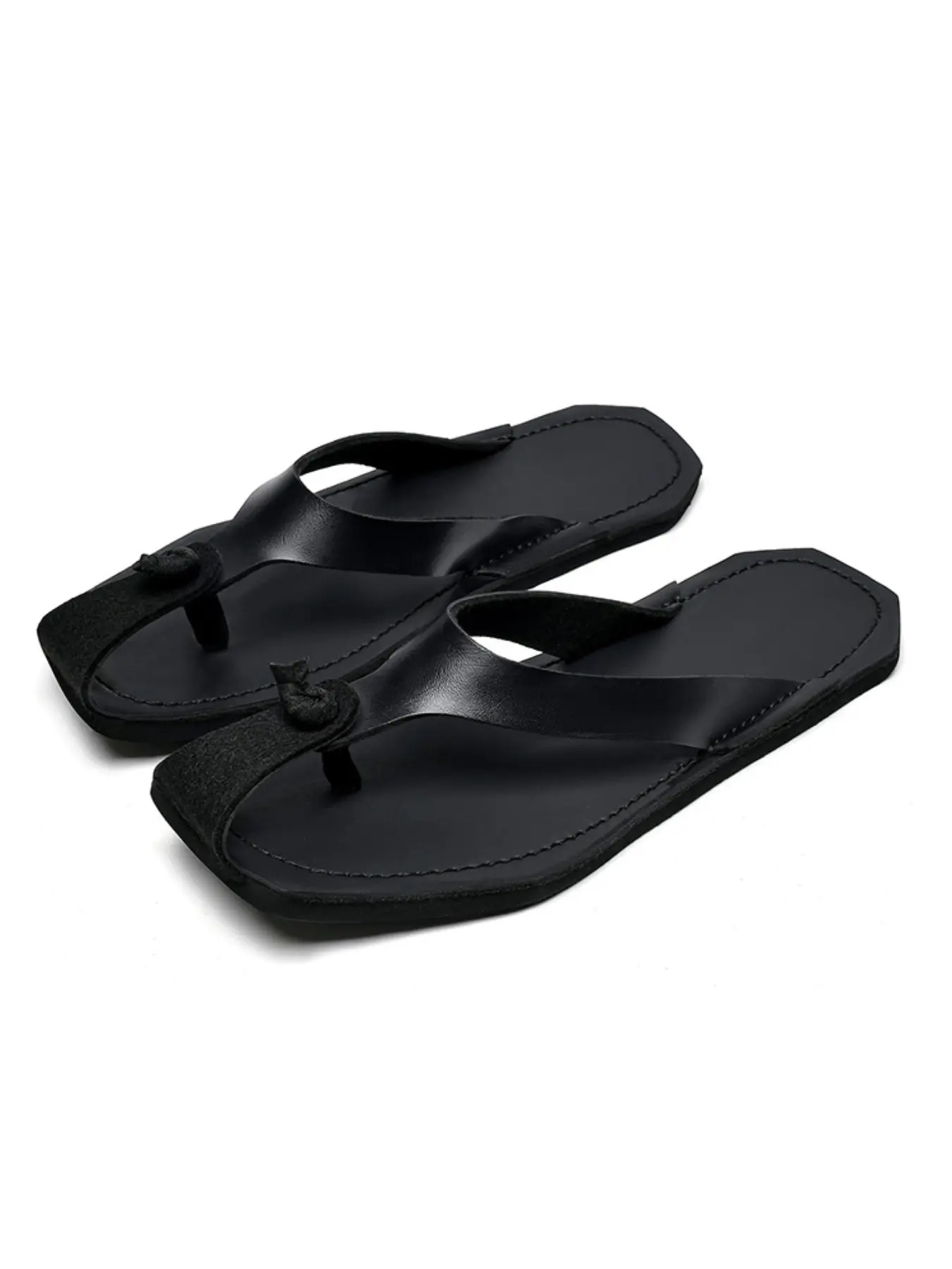 Men's Fashion Sandals, Flip Flops, Lightweight Comfortable, Slip-On Design, Ideal for Daily Wear, Outdoor Beach Shoes