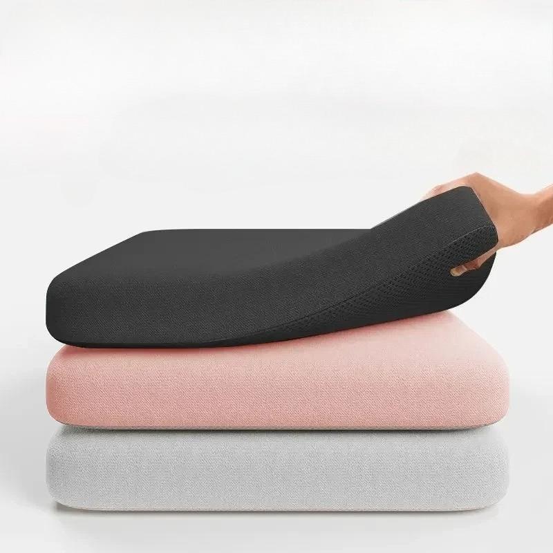 4CM Thick Foam Seat Cushion, Ultra Soft Office Chair Pad for Lumbar Support and Pain Relief