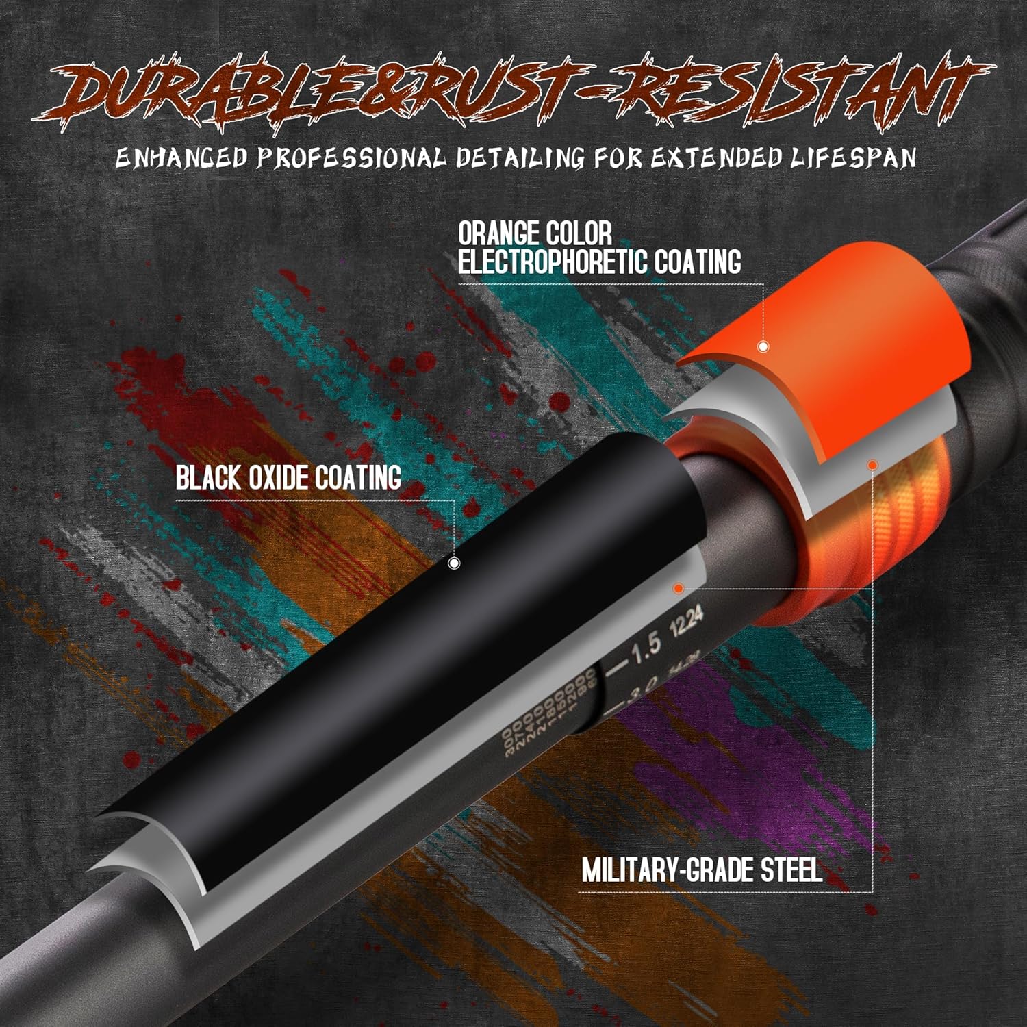 1/2-Inch Drive Click Torque Wrench 30-300 Ft.Lb/40.7-406.8 Nm, Dual-Direction 72  Adjustable,Dual Range Scale, +-3%  Torque use Product Assembly and  Repair
