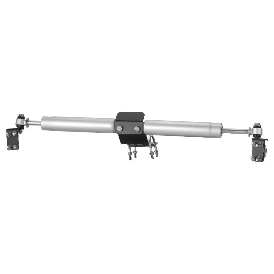 VEVOR Dual Steering Stabilizer Kit, for 2007-2018 Jeep Wrangler JK, Fits 2 in Suspension Lift or Higher, Boosts Steering Control, Reduces Vibration, Easy Installation, Dual Kit