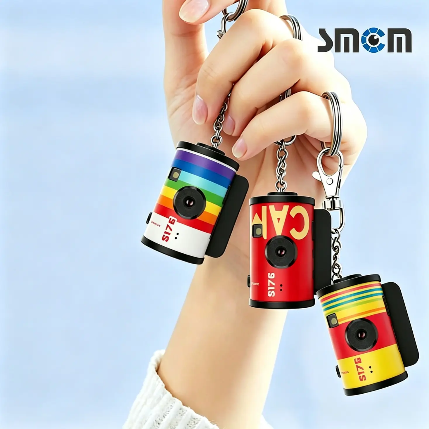 Compact Hanging Camera, 1.47 Inch Color Screen, Takes Photos and Videos, Portable Decorative Camera, Includes 8GB Memory Card