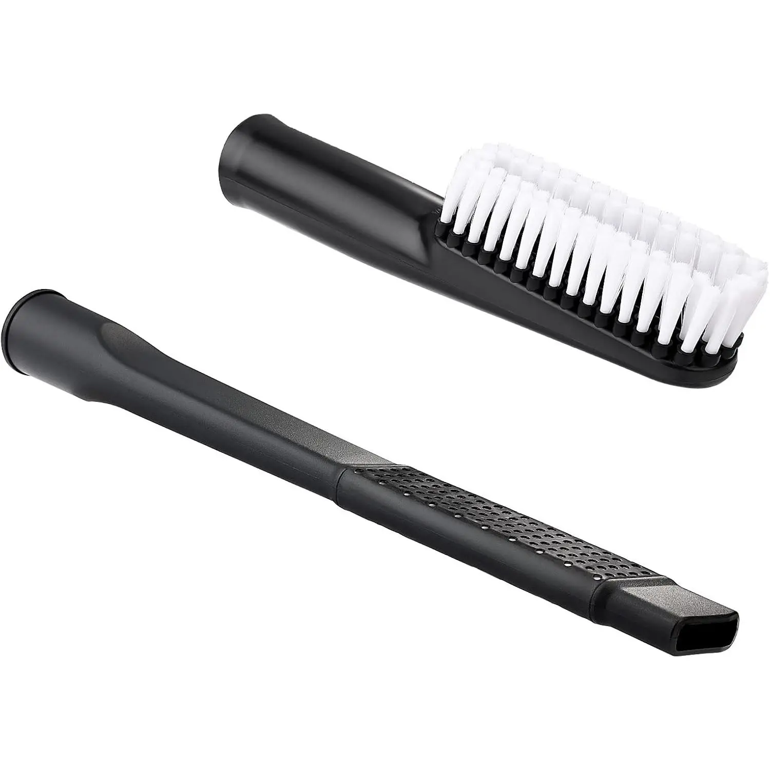 2 count 8011848  Cleaning Kit, 1-1/4" ID, Crevice Tool & Auto Brush | Flexible Crevice Tool and Soft Bristle Brush, Both Fit  Shop‑Vac hoses with 1‑1/4″ Inner Diameter, for Floor,