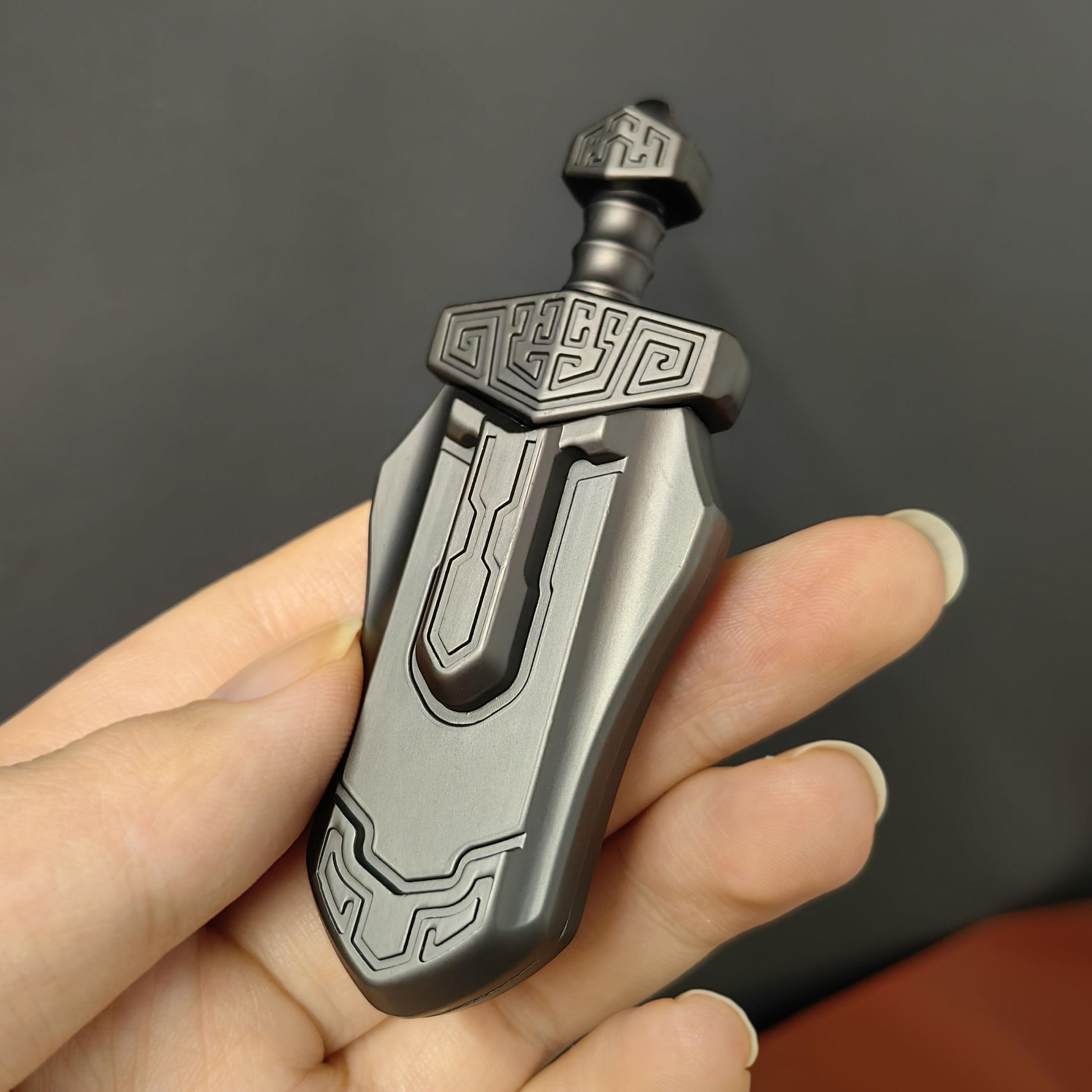 Metallic Sword Design Fidget Toy, Stress Relief Fidgeting, 1 Piece Stress Relief Toy for Adults, Portable Fidget Sliders, Anti-anxiety Office Toys