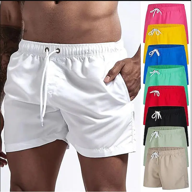 Men's 2026 Summer Loose-Cut Big-Size 2-in-1 Quick-Dry Swimming Shorts with Built-in Liner, Lightweight Beach Trunks for Beach & Water Sports