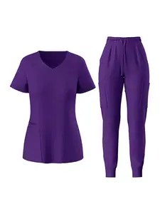 Male Nursing Supplies Clinical Scrub Clothes Tops Pants Workwear Sets Hospital Doctor Workwear