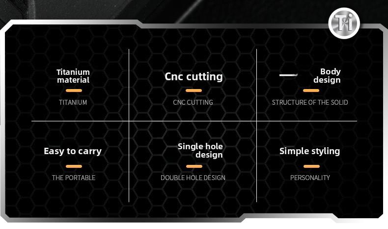 Titanium Whistle High Decibel Emergency Survival Whistle for Outdoor Camping Hiking Hunting Emergency Rescue Gear Lightweight Portable Survival Tool