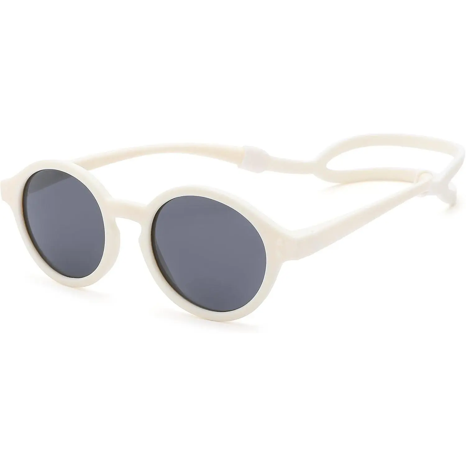 Baby Polarized Sunglasses with Strap Adjustable TPEE Flexible Frame for Toddler Girls Boys Age 0-36 Months