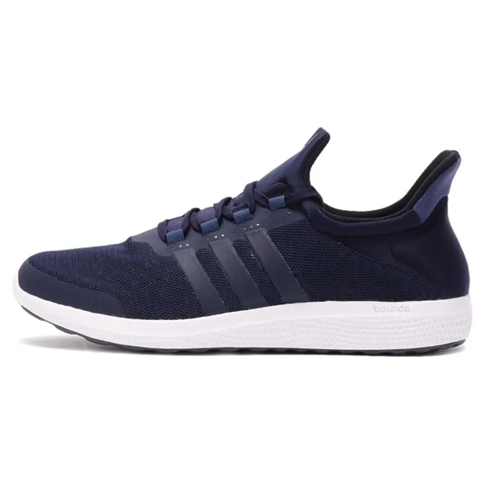 adidas Bounce Comfortable Versatile Shock Absorbing Durable Low Top Running Shoes AQ3588