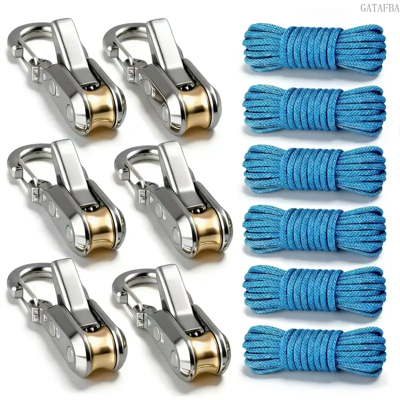Heavy-Duty Retractable Tie-Down Straps, Adjustable Secure Fastening with Auxiliary Cords for All-Season Use on Trucks, Boats & Cars, All Seasons