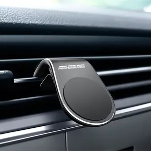 Car Magnetic Self-Prim Ing Mobile Phone Support Frame Car Phone Mount for Bmw M Emblem, Compatible with E46 E36 E34 F10 E90 F30 E60 E53 E30 E92 E87