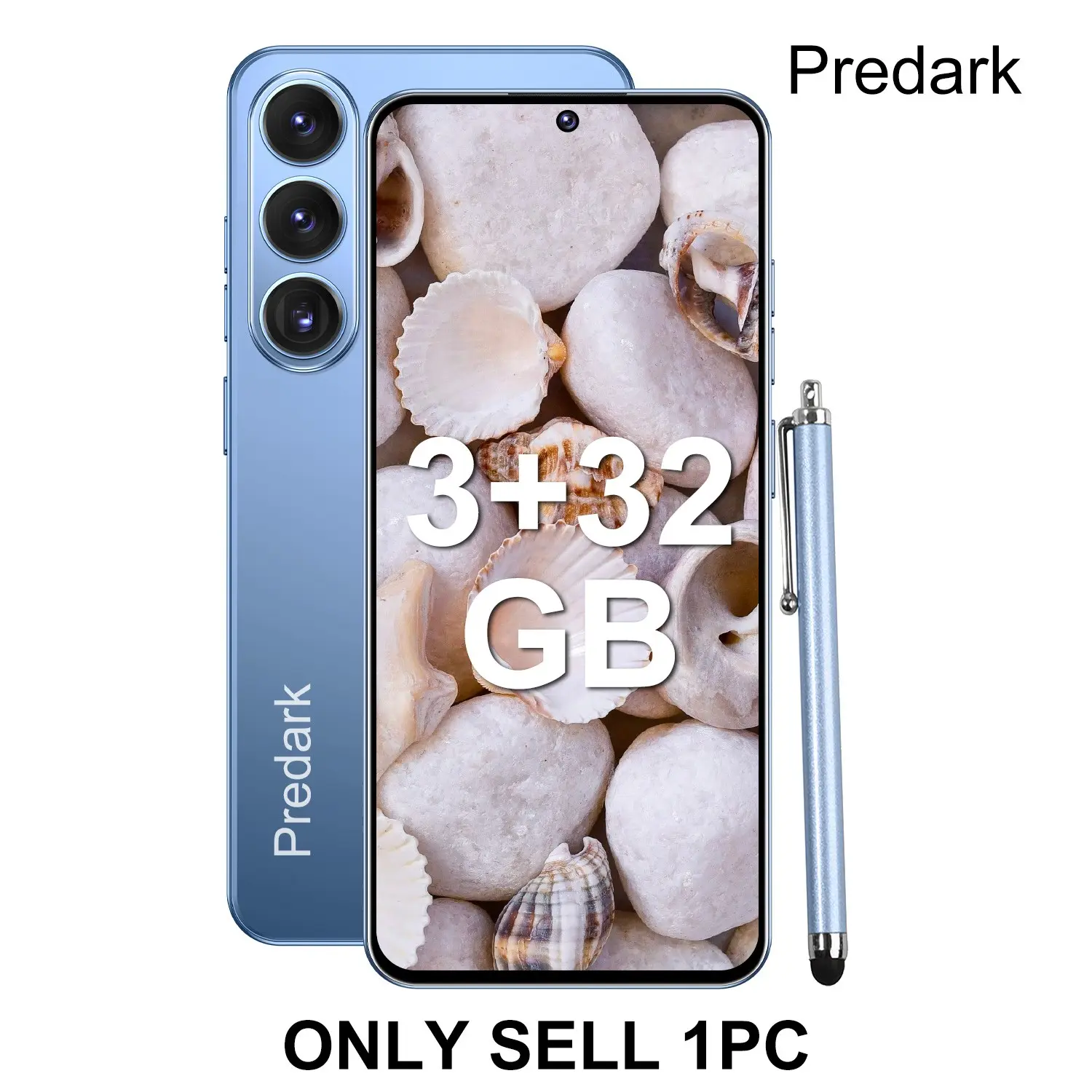 6.56-Inch Large Screen Mobile Smartphone, Touchscreen Cellphone, G85 Gaming Chip, Gaming Performance, 3+32GB Memory, Dual Camera, 3200mah Battery, Android 12, 4g Dual Sim, Free Earphones & Case