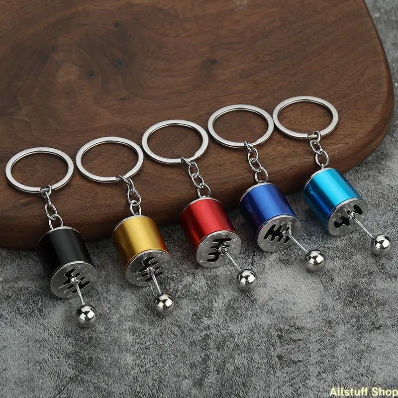 Stainless Steel Gear Shape Keychain - Operable Fidget Spinner Toy, Unisex Automotive Accessory for Car Enthusiasts (Bag Accessory for DIY Luggage & Bags), Operable Toy, Fidget Keyring, Metal Keychains, Diy Bag Accessories