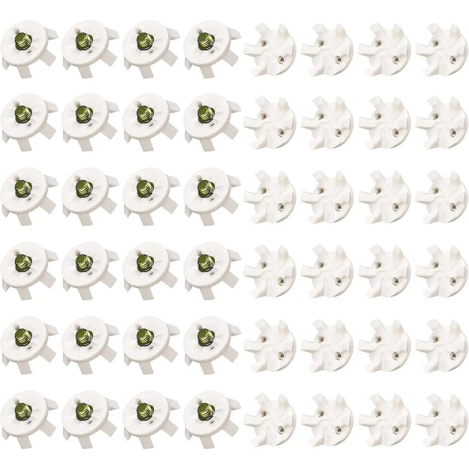 61 Pcs Golf Spikes Set Replacement Cleats with Spike Tool for Lawn Cricket Shoes, Ideal for Golf Players & Lovers