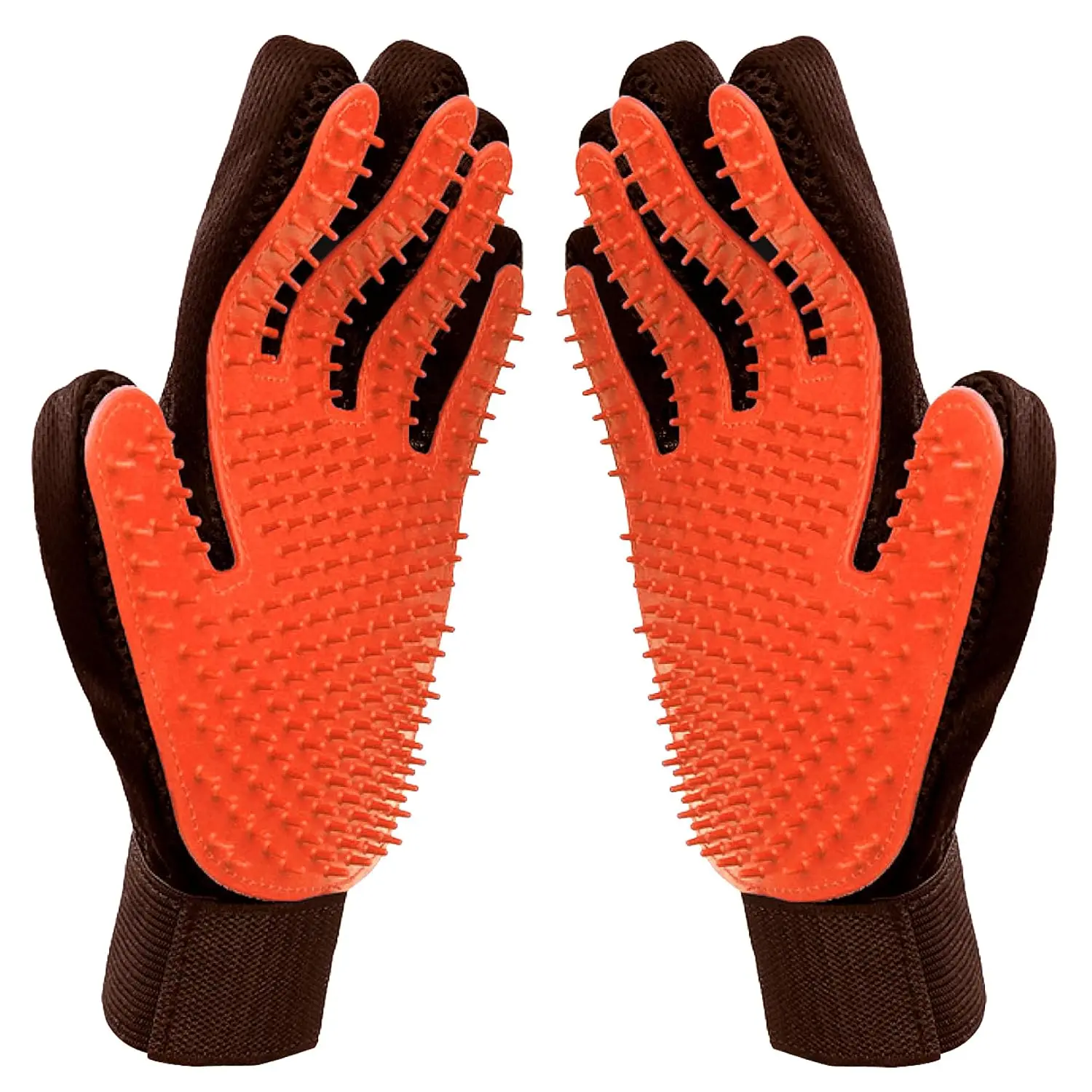 Gloves, 2 ct - Soft-Tip  Gloves for Dogs, Cats & Horses - Deshedding and  Solution |  Brush Glove -  Washing Gloves - For  Bathing, Shampooing & Scrubbing -  Wash Mitt - Horse & Small