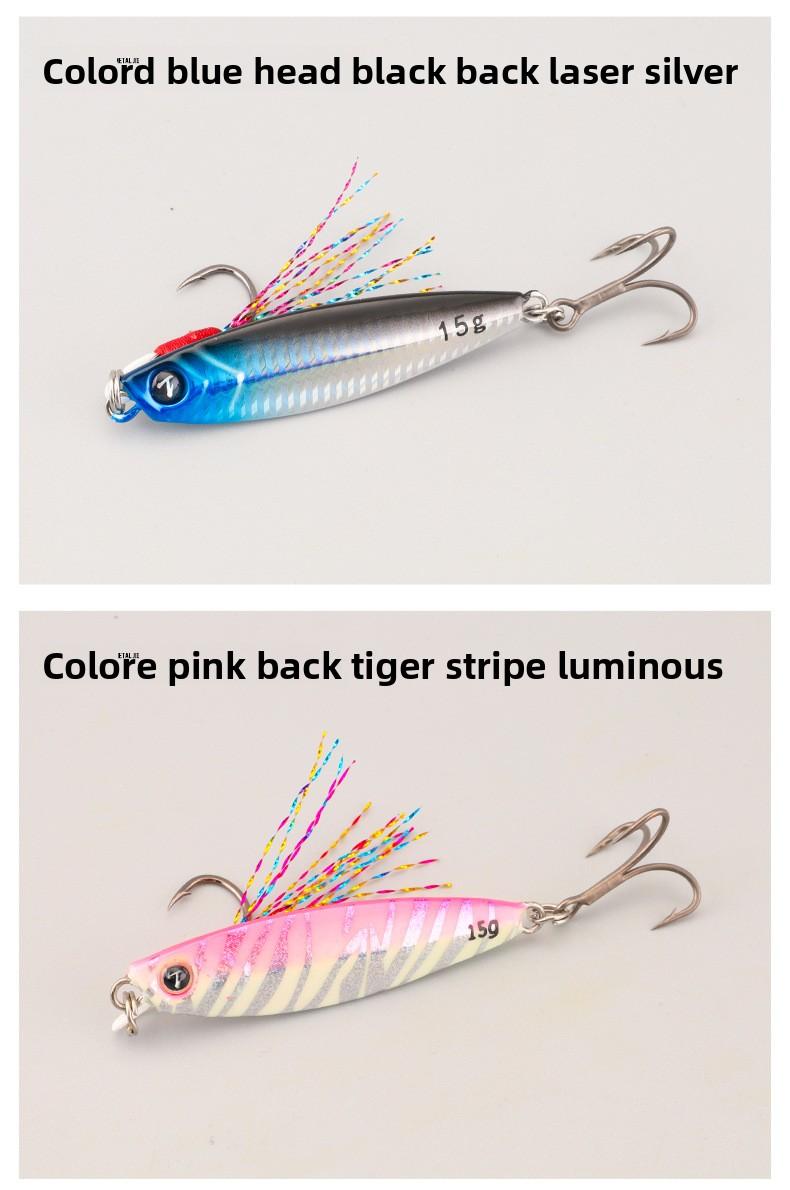 TWM Ma Brand Long-Throw Floating Lure Metal Lure Bait for Freshwater and Sea Fishing, Fishing Tackle for Pike and Mackerel