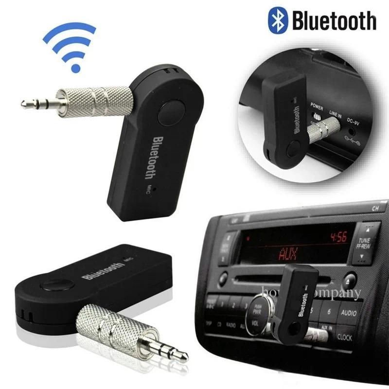 2 in 1 wireless Bluetooth 5.0 receiver 3.5mm jack for car music audio aux A2DP headphone transmitter adapter reciever handsfree Convenient for Outdoor Travel.