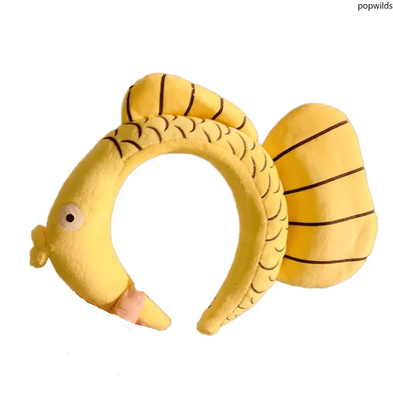 Cute Cartoon Animal Headbands For Kids & Adults, Funny Frog Pig Plush Hair Hoops, Soft Fluffy Wash Face Photo Shoot Performance Cosplay Hair Accessories