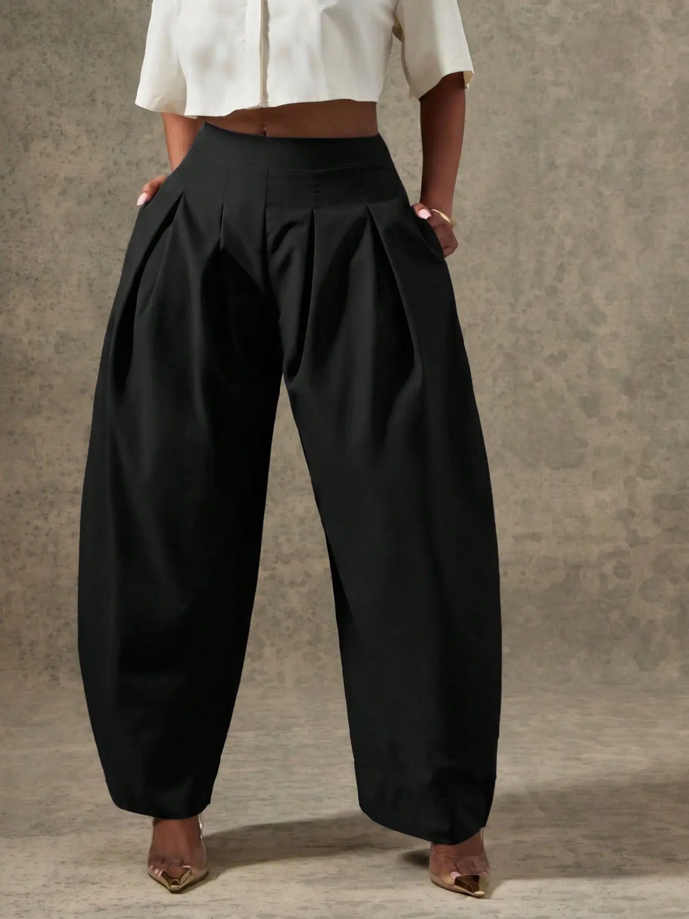 Discounted Lantern Pants with Pockets, Stylish and Comfortable Design, Perfect for Daily Wear, Ideal for Casual