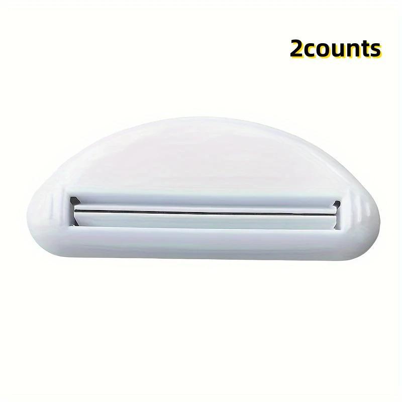 2 Pack Toothpaste Squeezer for Easy Dispensing, Plastic Toothpaste Tube Squeezer, Bathroom Toothpaste Dispenser, Essential Bathroom Accessories, Toothpaste Holder