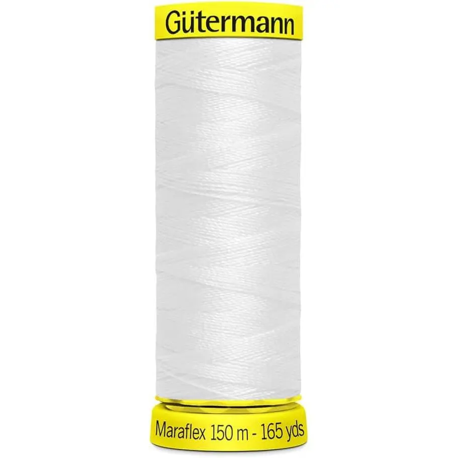 Maraflex Thread 150 m, White,  Size