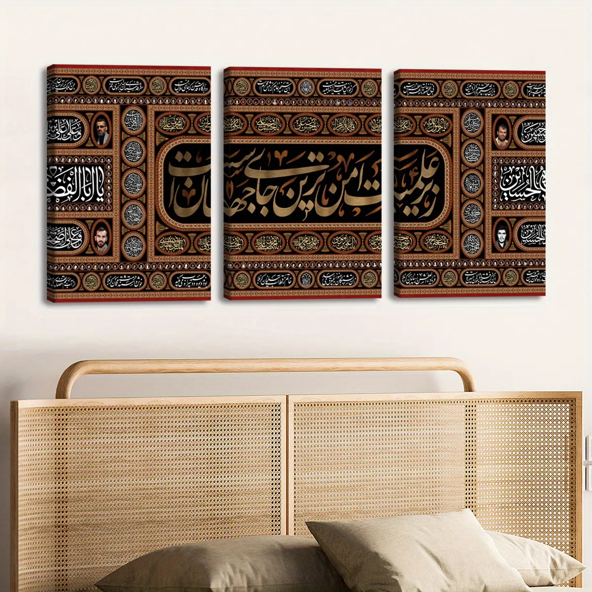 2D Canvas, 2D Canvas, Wall Decoration, 3-Piece Set Of Flat Canvases, Including Portrait And Scripture Posters, Perfect For Fantasy-Themed Decor, Art Pieces, Modern Art, A Perfect Gift For Friends And Family, Suitable For Home