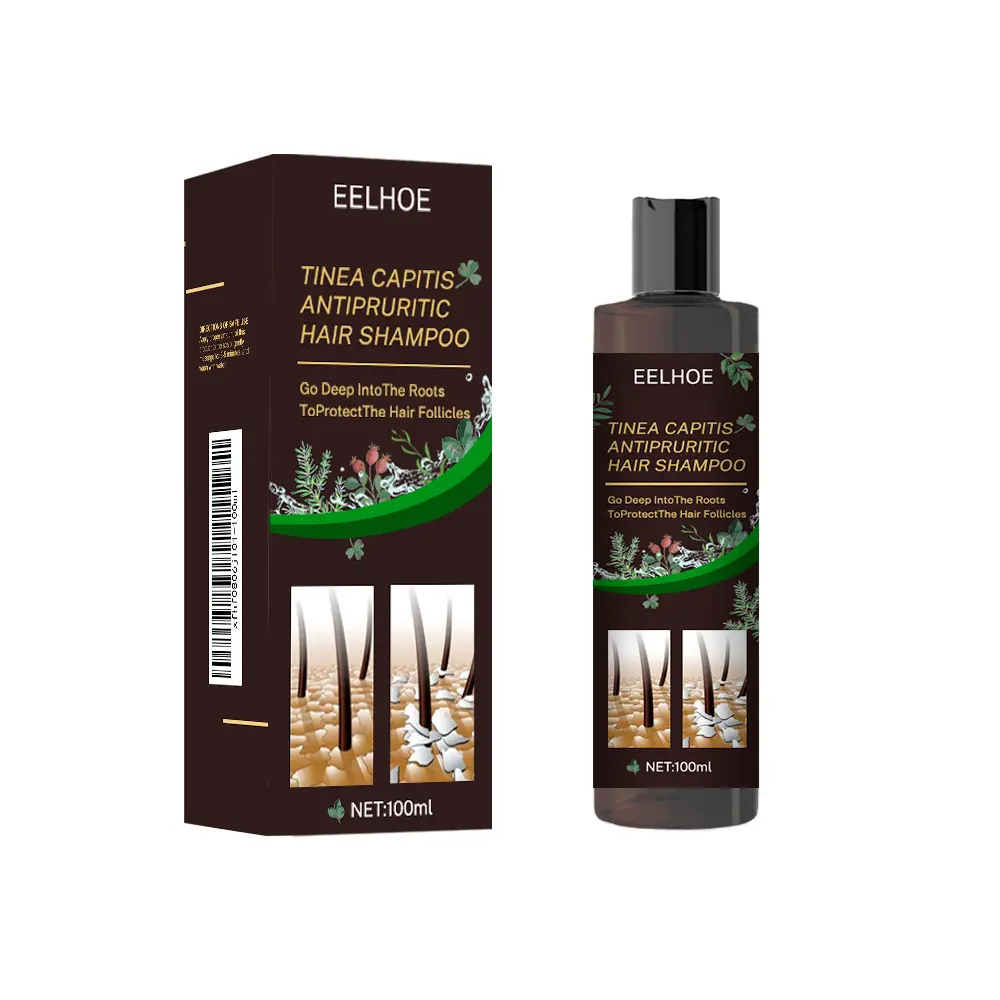 Eelhoe Skin Tinea Head Anti-Itching Shampoo Anti-Refreshing Oil Control Hair Care Anti-Dandruff Anti-Itching Shampoo