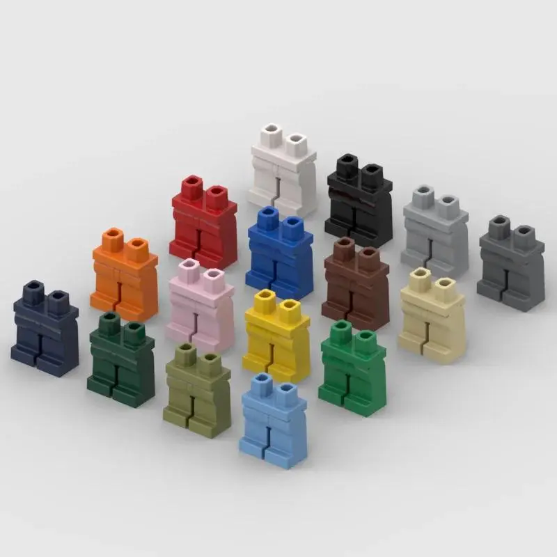 50pcs *minifigs legs and hips* DIY enlighten block bricks,Compatible With Assembles Particles