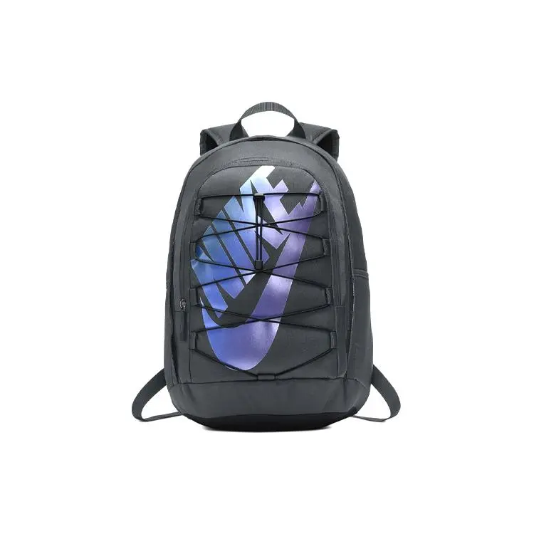 Nike Hayward 2.0 Backpack for Men and Women – Gradient Blue Polyester School Bag with Large Logo