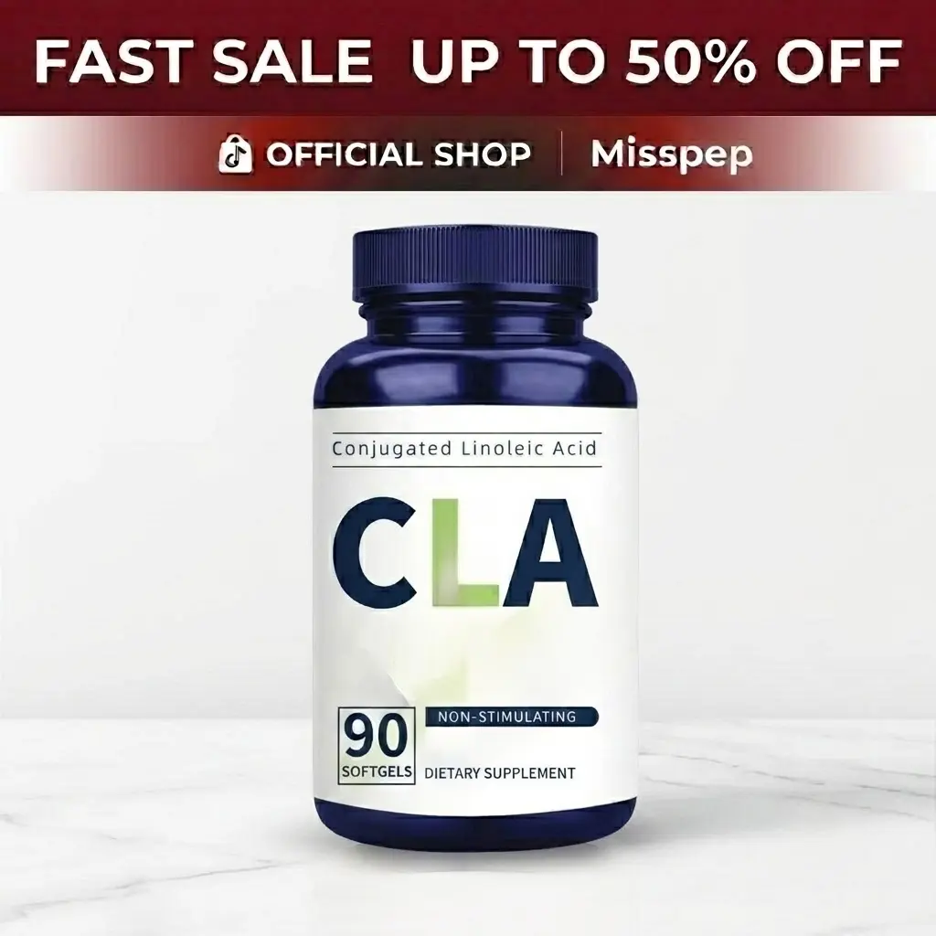 VICWELL CLA 3000 Dietary Supplement, 3000mg per Serving, Support Energy, Heart & Muscle Health, Conjugated Linoleic Acid, Healthcare Supplement Edible